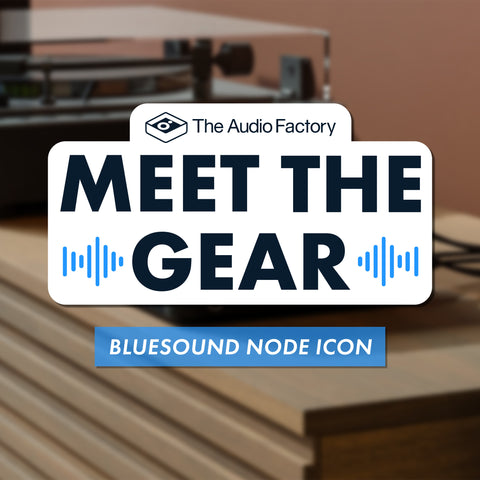 the audio factory meet the gear: bluesound node icon