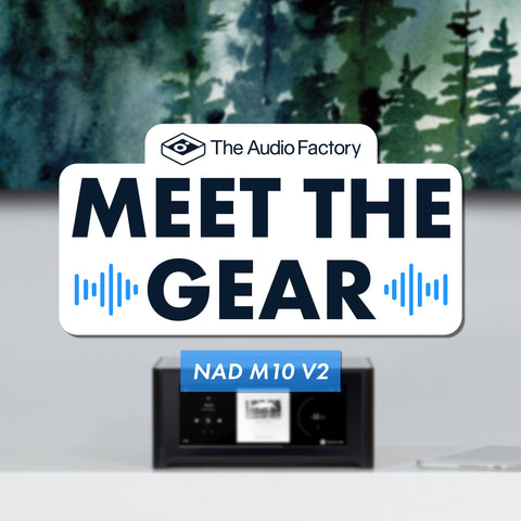 the audio factory meet the gear: nad m10 v2