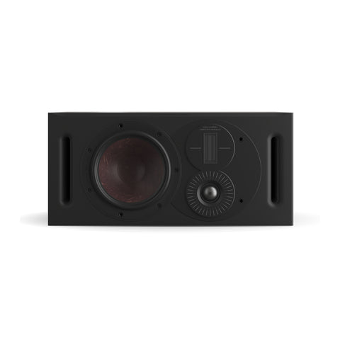 DALI Opticon Vokal MK2 Tobacco Oak without Grille - Front View