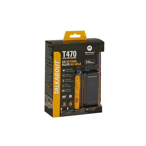 Motorola T470 Weatherproof Two-Way Radios (up to 56km)