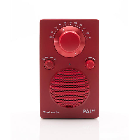 red pal bt 3 (with fm only), product photo on a white background