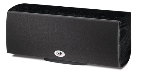 PSB Imagine Mini Centre Channel Speaker (Black) with Grille - Front View