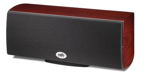 PSB Imagine Mini Centre Channel Speaker (Cherry) with Grille - Front View