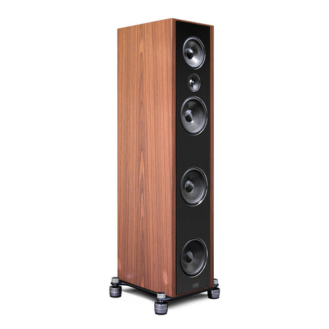 Synchrony T600 Speakers (Satin Walnut) - Front View