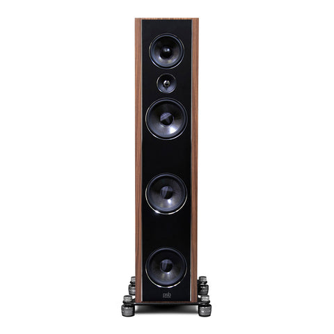 Synchrony T600 Speakers (Satin Walnut) - Front View