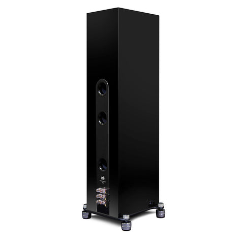 Synchrony T600 Speakers (Black) - Rear View