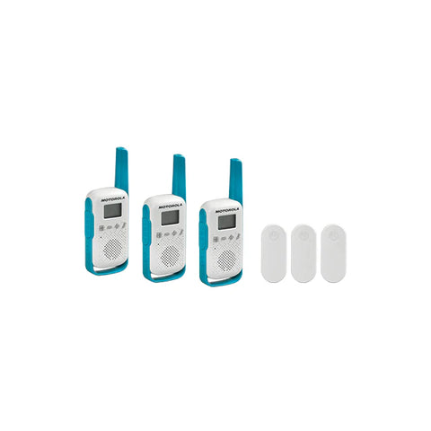 Motorola T114TP Two-Way Radios, 3-Pack