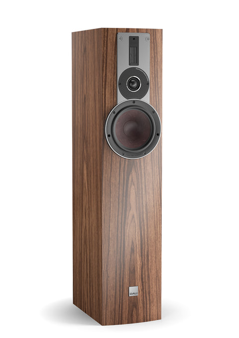DALI Rubicon 5 Walnut without Grille - Front View