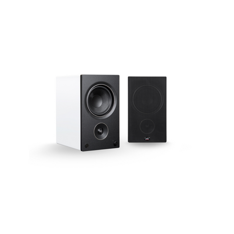 PSB Alpha AM5 White Powered Bookshelf Speakers (Pair)