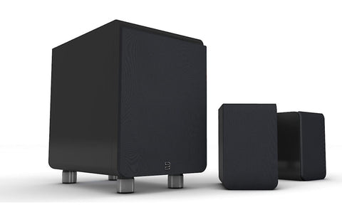 Black D30 Speaker and subwoofer package