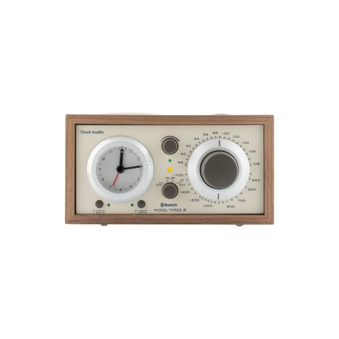 Tivoli Audio Model Three Bluetooth AM/FM Clock Radio – The Audio Tivoli Audio Model Three Bluetooth AM/FM Clock Radio – The Audio